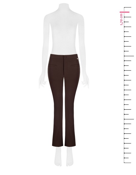 Pantalon droit avec fentes à la cheville Rinascimento