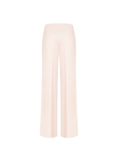 Pantalon large sans poches en tissu fluide Rinascimento