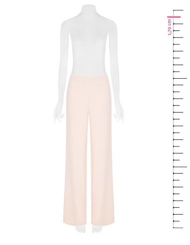 Pantalon large sans poches en tissu fluide Rinascimento