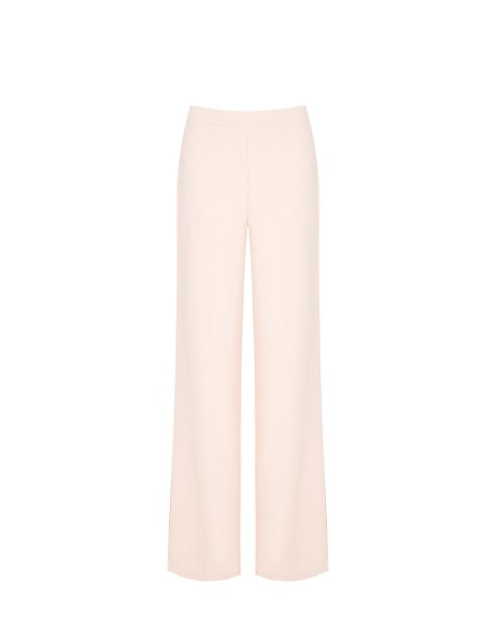 Pantalon large sans poches en tissu fluide Rinascimento
