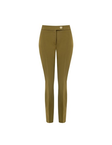 Pantalon ajusté cropped en tissu technique Rinascimento