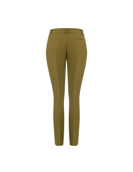 Pantalon ajusté cropped en tissu technique Rinascimento