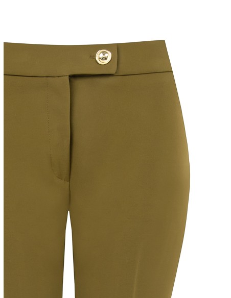 Pantalon ajusté cropped en tissu technique Rinascimento