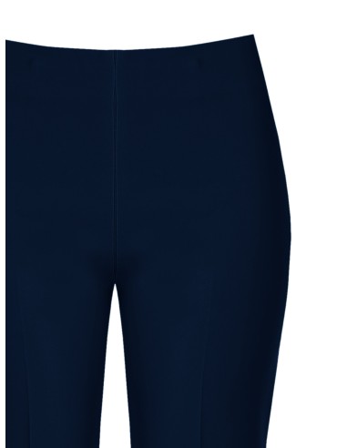 Pantalon palazzo en tissu technique avec fermeture éclair latérale Rinascimento