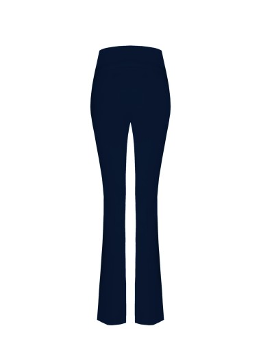 Pantalon évasé en tissu technique sans poches Rinascimento
