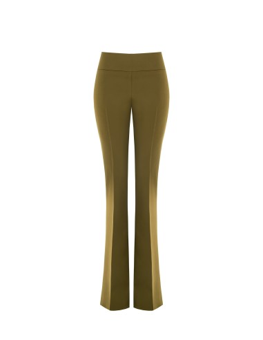 Pantalon évasé en tissu technique sans poches Rinascimento