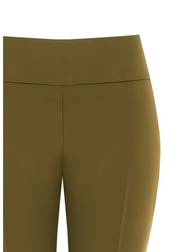 Uitlopende broek van technische stof zonder zakken Rinascimento