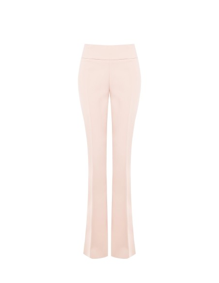 Pantalon évasé en tissu technique sans poches Rinascimento