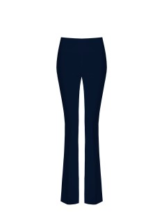 Pantalon évasé en tissu technique sans poches Rinascimento