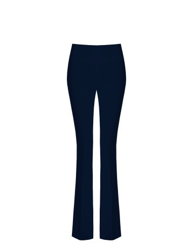 Pantalon évasé en tissu technique sans poches Rinascimento
