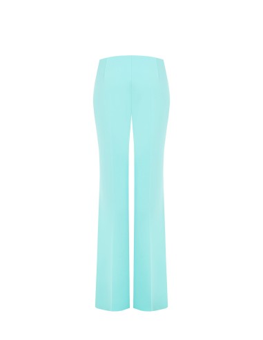 Pantalon palazzo en scuba crêpe sans poches Rinascimento