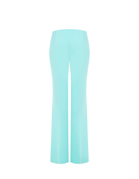 Pantalon palazzo en scuba crêpe sans poches Rinascimento