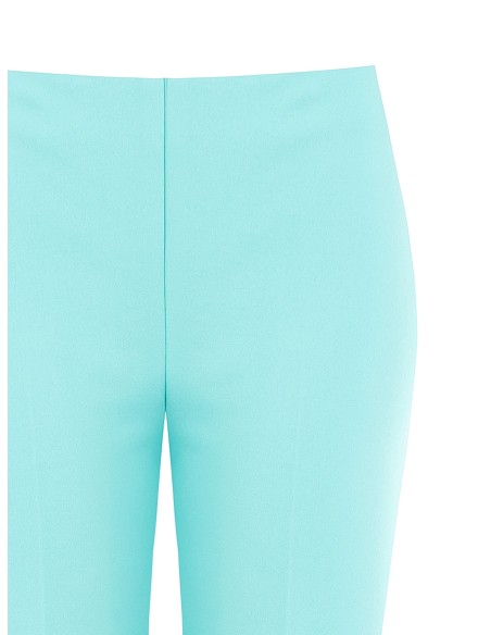Pantalon palazzo en scuba crêpe sans poches Rinascimento