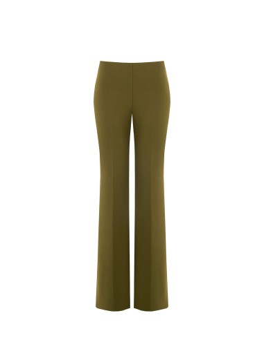 Pantalon palazzo en scuba crêpe sans poches Rinascimento