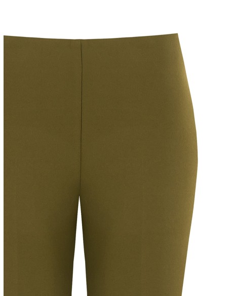 Pantalon palazzo en scuba crêpe sans poches Rinascimento