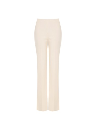 Pantalon palazzo en scuba crêpe sans poches Rinascimento