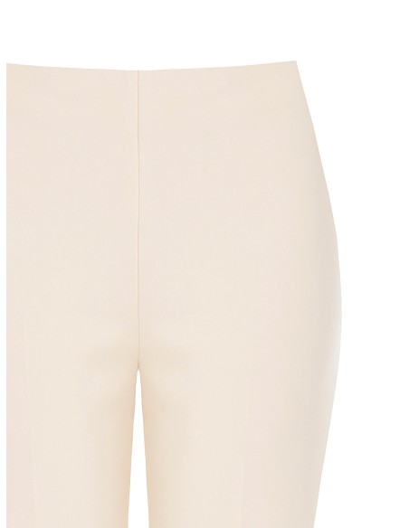 Pantalon palazzo en scuba crêpe sans poches Rinascimento