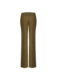 Pantalon palazzo en coton mélangé avec fermeture éclair latérale Rinascimento 2