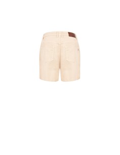 Pantalon court en denim avec pinces et paillettes Rinascimento 2