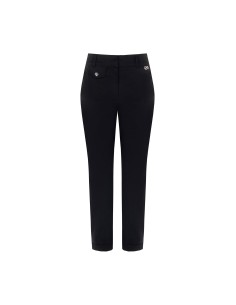 Pantalon cropped en coton mélangé avec poches Rinascimento