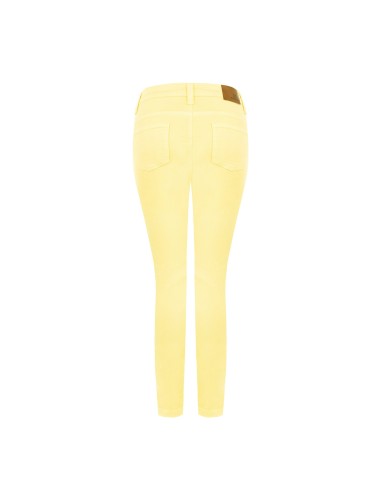 Pantalon skinny en denim avec boutons sur les côtés Rinascimento