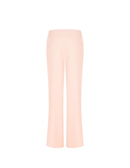 Pantalon palazzo en tissu fluide avec cordon de serrage à la taille Rinascimento