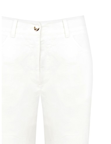 Cropped broek van stretchstof van Rinascimento