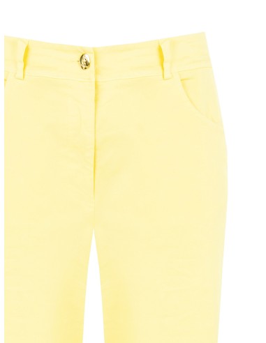 Pantalon cropped en tissu extensible Rinascimento