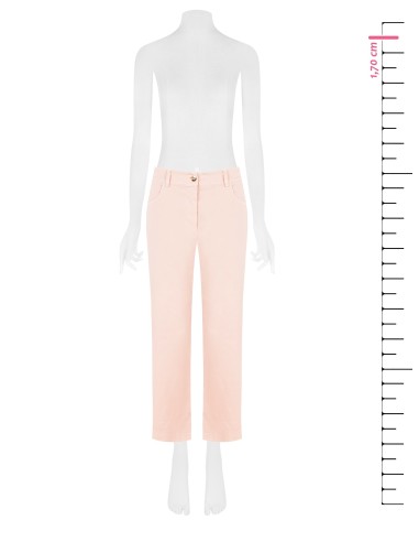 Pantalon cropped en tissu extensible Rinascimento