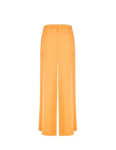 Pantalon palazzo en tissu fluide avec pinces et élastique au dos Rinascimento 2