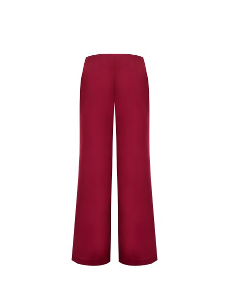 Pantalon large en coton avec cordon de serrage à la taille Rinascimento