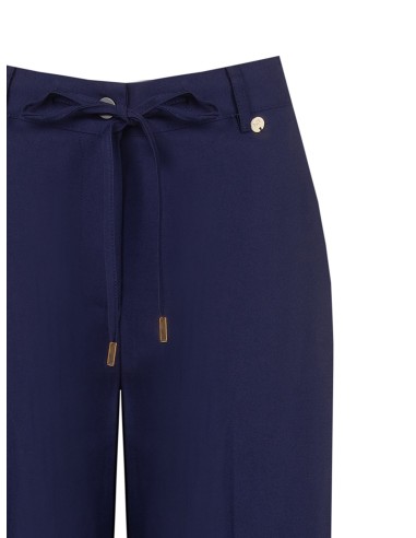 Pantalon Palace en viscose avec cordon de serrage et poches Rinascimento