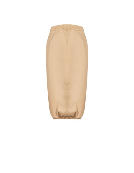 Jupe midi en mélange de coton avec grande poche zippée Rinascimento