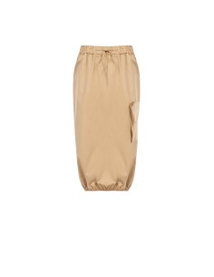 Jupe midi en mélange de coton avec grande poche zippée Rinascimento