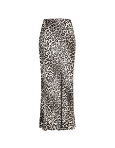 Lange kokerrok van viscose met elastische tailleband van Rinascimento 2