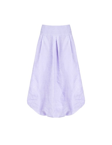 Rinascimento Jacquard Satin Balloon Long Skirt