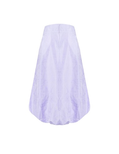 Rinascimento Jacquard Satin Balloon Long Skirt