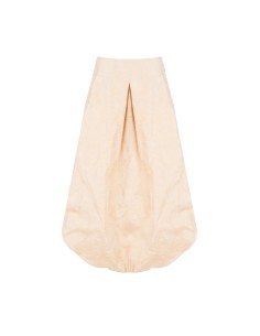 Rinascimento Jacquard Satin Balloon Long Skirt