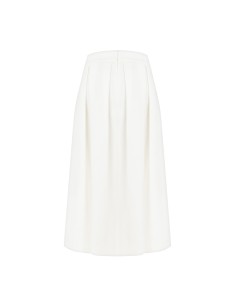 Jupe midi plissée en denim Rinascimento 2