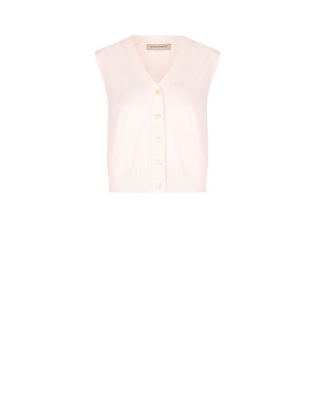 Gilet en maille mélangée de viscose Rinascimento