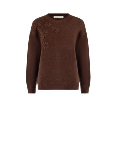 Pull large avec fleurs gaufrées Rinascimento 2
