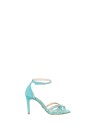 Rinascimento sandalen met hoge hak van imitatie-suède