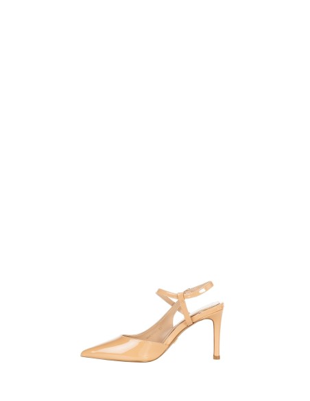 Escarpins slingback à talon moyen vernis Rinascimento