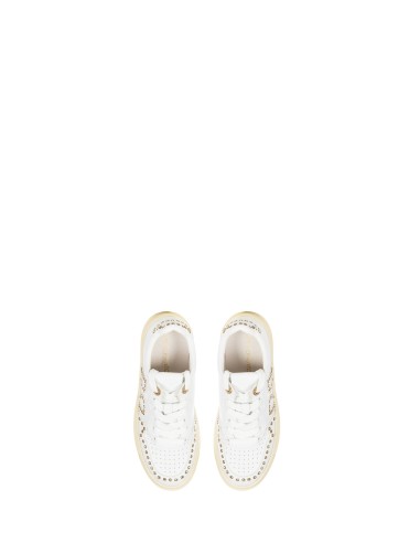 Sneakers avec strass et logo RR Rinascimento