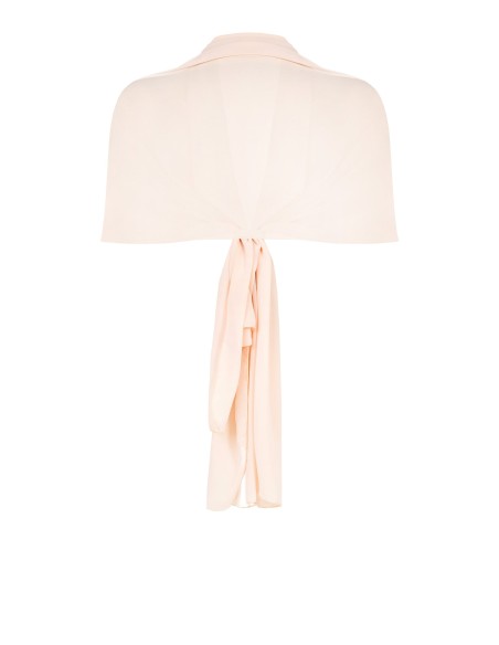 Étole cintrée en Georgette Rinascimento Curvy Stole