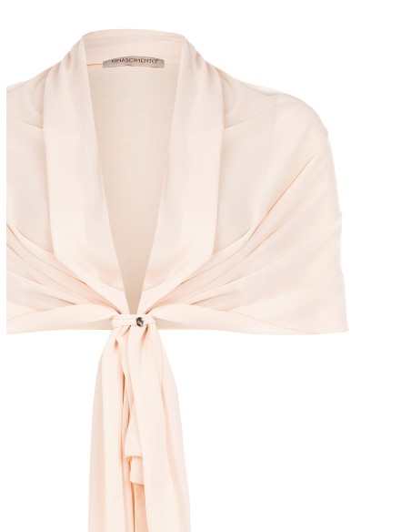 Étole cintrée en Georgette Rinascimento Curvy Stole