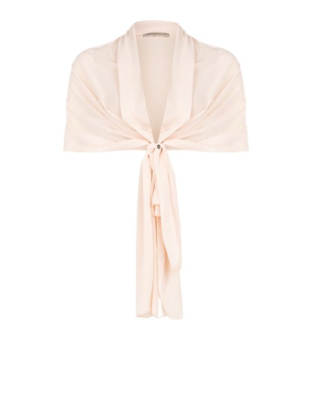 Étole cintrée en Georgette Rinascimento Curvy Stole