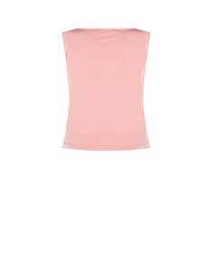 Top van zachte tule met paillettenborduursel Rinascimento Curvy 2