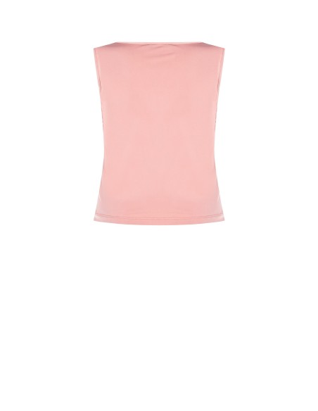 Top en tulle souple avec broderie de paillettes Rinascimento Curvy