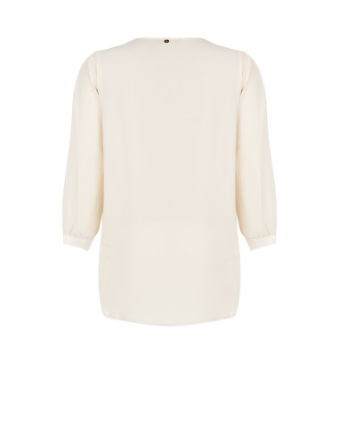 Blouse Curvy Fluide Asymétrique En Georgette Rinascimento Curvy